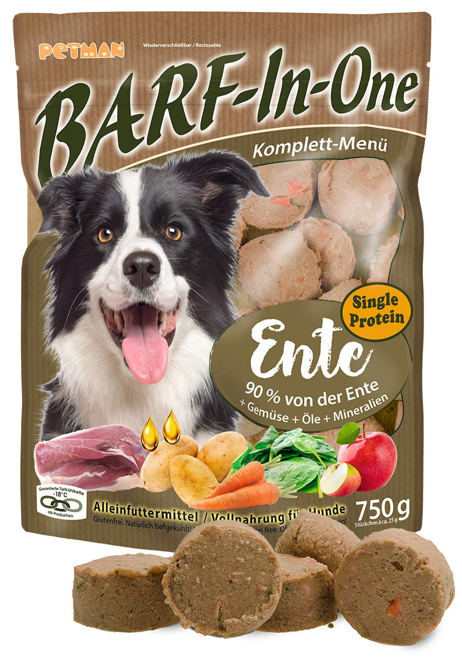 PETMAN BARF-In-One ENTE 8 x 750g