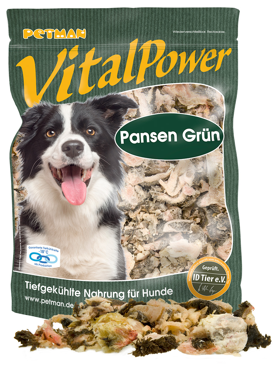 PETMAN Vital Power Pansen grün, 14 x 1000g-Beutel