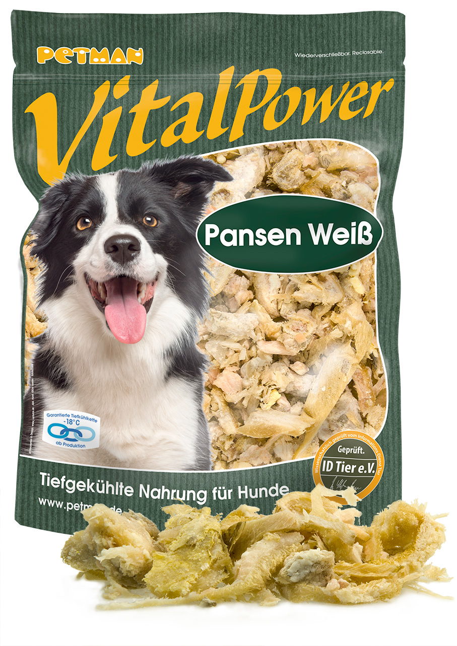 PETMAN Vital Power PANSEN Weiss, 6 x 1000g- Beutel